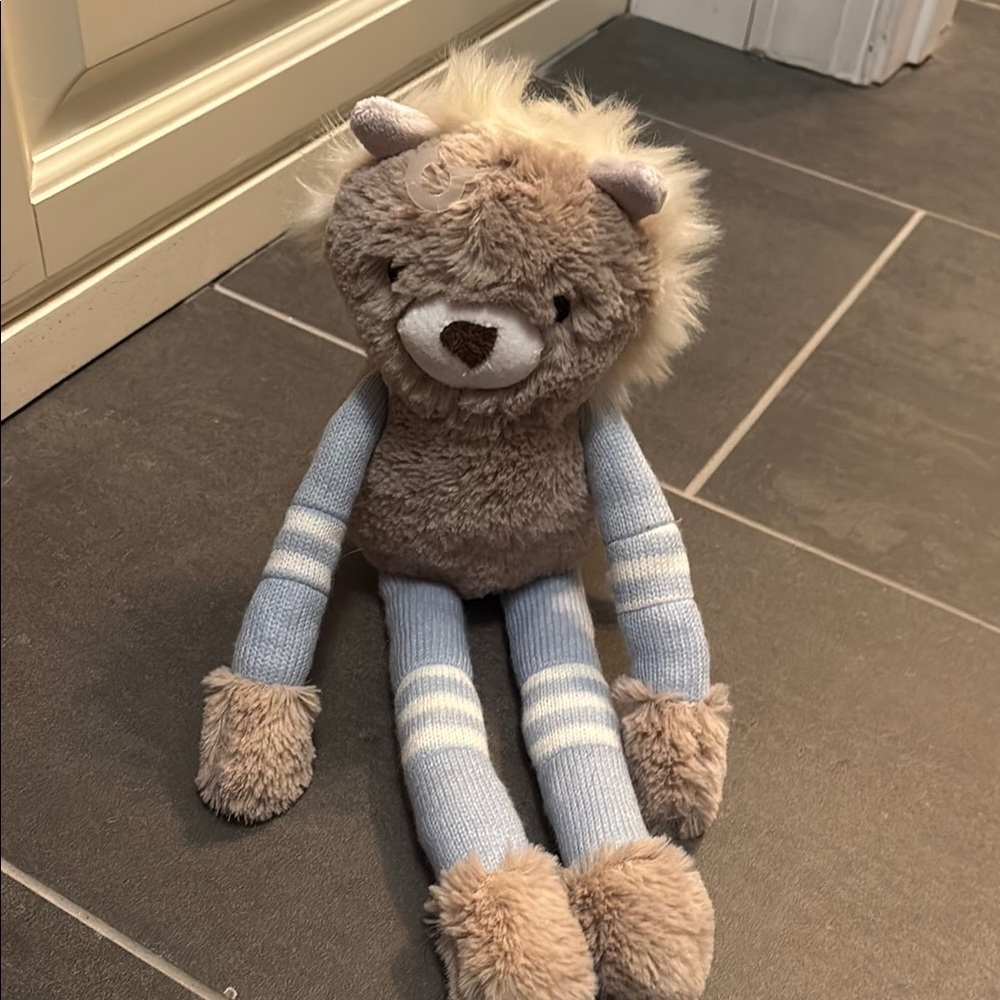 The Manhattan Toy Company 16” Twiggies Toby Lion Plush Stuffed Animal Baby Toy